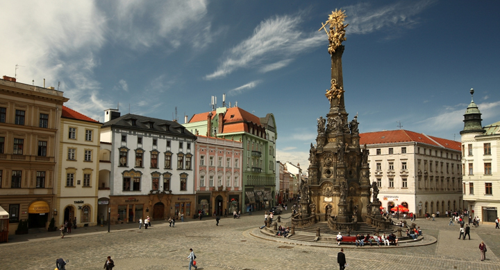 чешский город Оломоуц